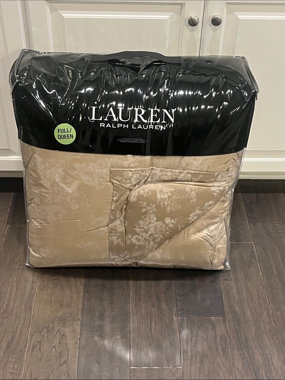 Ralph Lauren Mya Full / Queen Comforter Floral new Pearl 94”x96”